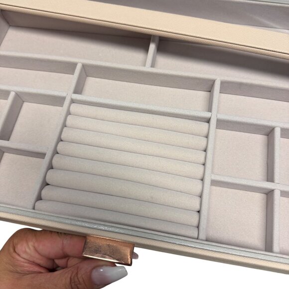 Stackers Jewelry Storage Box With Glass Lid & 6 Stackable Layers - Picture 6 of 13